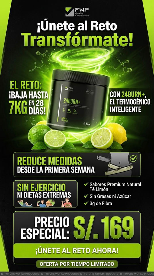 24 BURN, Quemador de grasa Premium.